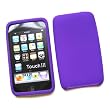 Apple iPod Touch 2nd & 3rd Generation Soft Silicone Skin Protective Cover Purple