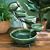 5piece Solar Powered Outdoor Green Garden Cascade Water Feature