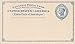 United States Scott UX6 2c Blue Liberty Postal Card. Unused.
