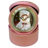 Limited Edition Violano Jewelry Case Travel Alarm Clock Christmas Cat