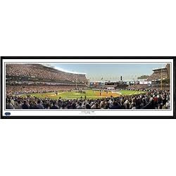 Yankee Stadium "2008 MLB AllStar Game" - 13.5"x39" Standard Black Frame