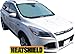 Sunshade for Ford Escape With Rearview Mirror Sensor 2013 2014 2015 2016 Heatshield Windshield Custom-fit Sunshade #1380