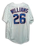 Billy Williams Autographed/Hand Signed Chicago Cubs Majestic Jersey inscribed HOF 87