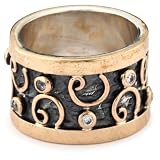 commitment rings BORA Sterling Silver Swirl Band