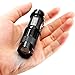 DULEX New Mini 7W CREE LED Flashlight 300LM Torch Adjustable Focus Zoom Light Lamp Black 3 Modes