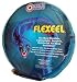 Coilhose Pneumatics PFE40254T 1/4 x 25' Flexeel Polyurethane Reinforced Straight Air Hose with Strain Relief Fittings - Transparent Blue