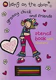 Groovy Chick Stencil Book (Bang on the Door)