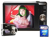 SVP Slim Xthinn-8363 Black 10MP Max 3x Optical Zoom 3