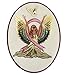Angel & Dove Breast Cancer Awareness Ribbon - Iron on Embroidered Patch Applique
