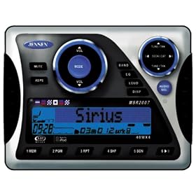 Jensen® MSR2007 AM FM Sirius® Satellite Ready Stereo by