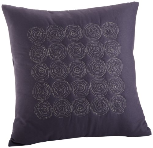 Calvin Klein Home Pacific Sewn Circles Pillow, Ocean