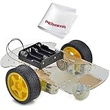Emgreat&reg; Motor Robot Car Chassis Kit with Speed Encoder wheels and Battery Box