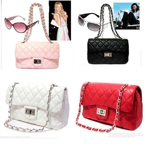 KERAL Korean Style Woman Lady Handbag Purse Shoulder Tote Chain Cross Bag