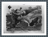 Historic Print (S): A stay of proceedings. The foot of monopoly - and the hand of Cleveland