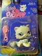 Littlest Pet Shop Gray & White Cat # 722 New!