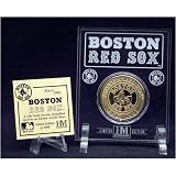 Boston Red Sox Gold Coin in Archival Etched Acrylic
