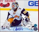 RYAN MILLER Buffalo Sabres SIGNED 8x10 Action Photo