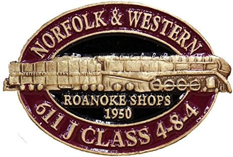 Norfolk & Western (N&W) 611 Locomotive Lapel Pin