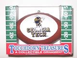 GEORGIA TECH YELLOW JACKETS Mini-Replica NCAA Football CHRISTMAS ORNAMENT