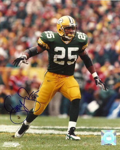 DORSEY LEVENS,GREEN BAY PACKERS,NOTRE DAME,SIGNED,AUTOGRAPHED,8X10 PHOTO,COA, RARE HARD PHOTO TO FIND