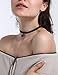 6 PCS Womens Black Velvet Choker Necklace for Women Girls Lace Chokers Gothic Tattoo Necklace Pendant