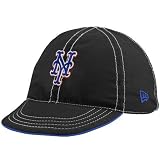New Era New York Mets Black/Royal Blue Infant Junior Mesa Flip Reversible Hat