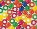 Plastic Pony Beads, 8mm - Neon (Bag of 1600)