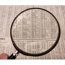Classic Large4'' Magnifying Glass-3x Magnification-black Frame