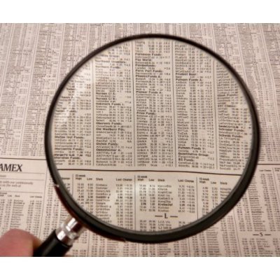 Classic Large 4 Magnifying Glass - 3-Power Magnification - Black Frame
