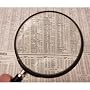 Classic Large4'' Magnifying Glass-3x Magnification-black Frame