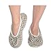 Womens Chic-lets Snoozies Ballerina Slippers with Comfort Fit Sole