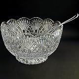 FREEDOM PUNCH BOWL WITH LADLE FREEDOM CRYSTAL PUNCH BOWL WITH LADLE