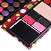 26Colors Cosmetic Eyeshadow Blush Lip Gloss Powder Makeup Palette (Red)