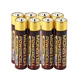Monster Cable MB AAA ALKA-8 High Capacity Alkaline Monster PowerCells