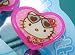 Hello Kitty Pink Hearts and Polka Dot Pony Tail Holder