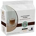 Cheap Deals on Starbucks Cappuccino Primo, 16 T-Discs for Tassimo Coffeemakers, 8 Coffee & 8 Creamer Sets, (Pack of 5)