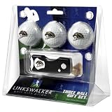Western Michigan Broncos NCAA 3 Golf Ball Gift Pack w/ Spring Action Divot Tool