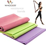 Pilates Resistance Band Stretch Therapy tubing exercise fitness bands Set