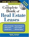 The Complete Book of Real Estate Leases (+CD-ROM)