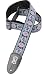Levy's Leathers Asian Script Jacquard Guitar Strap,Blue
