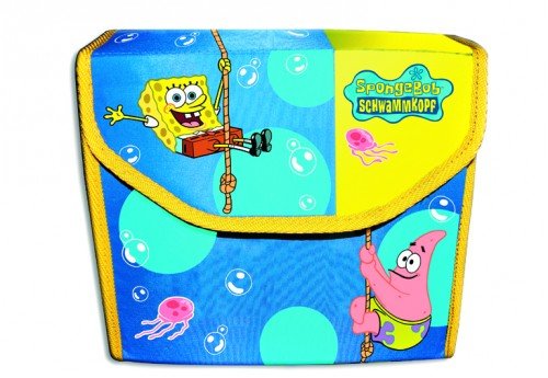 Childrens Toyshop  Third Party New : Dual Saddle Bags Sponge Bob