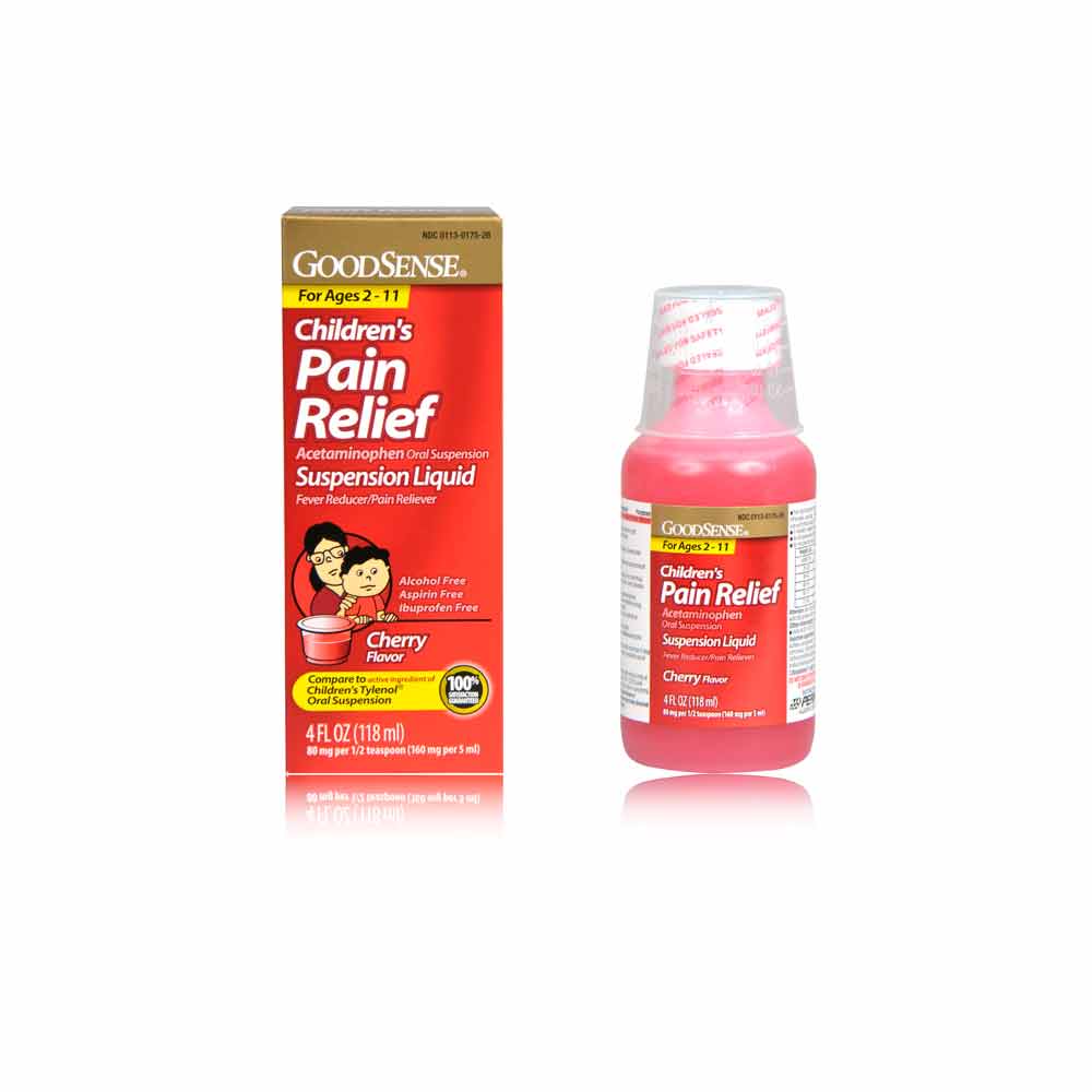 Good Sense Children’s Pain Relief Suspension (Cherry Flavor)
