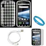 Clear Argyle Premium Thermoplastic Polyurethane Protective TPU Silicone Ski ....