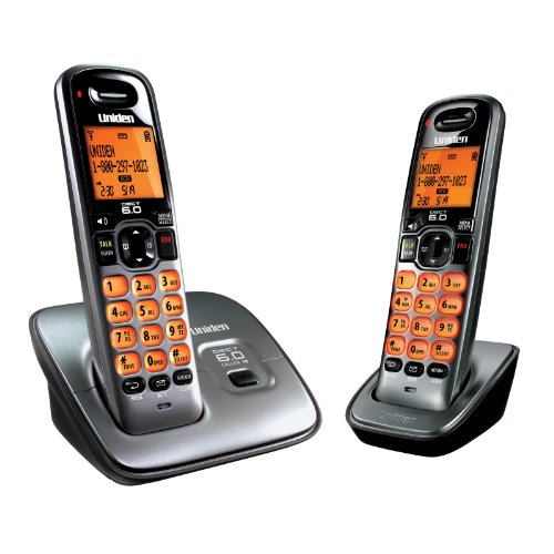 Uniden D1660-2T Dect 6.0 2-Handset Landline Telephone