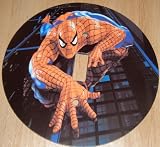 SPIDERMAN Light Switch Cover 5 Inch Round (12.5 cms) Switch Plate Switchplate