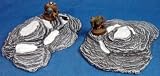 28mm Terrain: Double Rugged Hill Set (2 pcs) - Winter