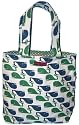 Bungalow360 Eva Whales Vegan Reversible Tote Bag