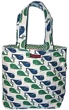 Bungalow360 Eva Whales Vegan Reversible Tote Bag
