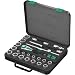 Wera Zyklop 8100 SC 3 1/2-Inch SAE Ratchet Set, 23-Piece