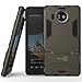 Lumia 950 XL Case, CoverON® [Shadow Armor Series] Hard Slim Hybrid Kickstand Phone Cover Case for Microsoft Lumia 950 XL - Gunmetal Gray & Black